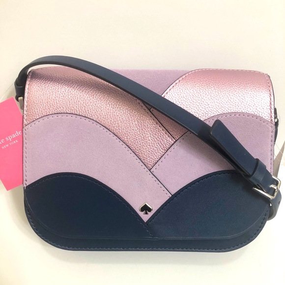 Kate Spade Med Flap Shoulder Bag Nadine Patchwork